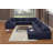 Chenille Modular 12-piece Oversized Reversible Corner Sectional-102507335