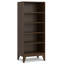 Bibliothèque en bois massif de style Mid-Century Harper