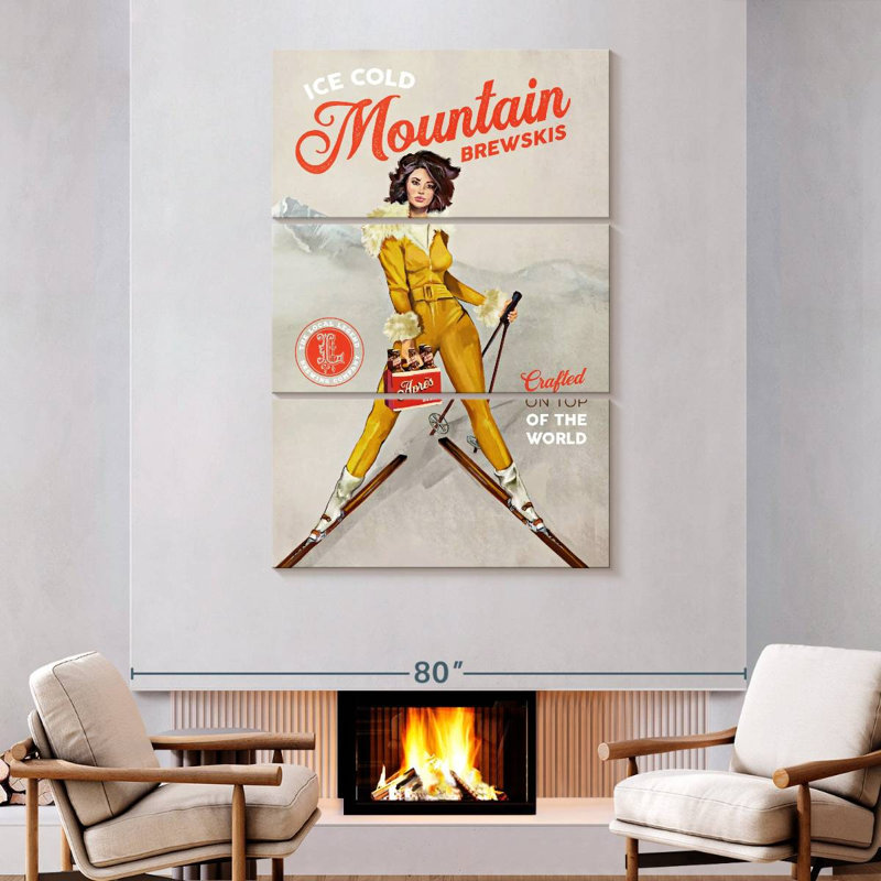 «Tergel Apres Ski Mountain Brewski», H 74 po x l 48 po