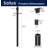 Solus 7, 8, or 10 ft. Direct Burial Lamp Post with Decorative Cross Arm, Convenience Outlet, and Dusk-to-Dawn Photocell Sensor-68896476-68896477