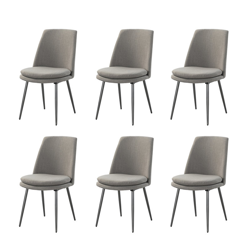 Chaise de salle à manger Asiel, gris