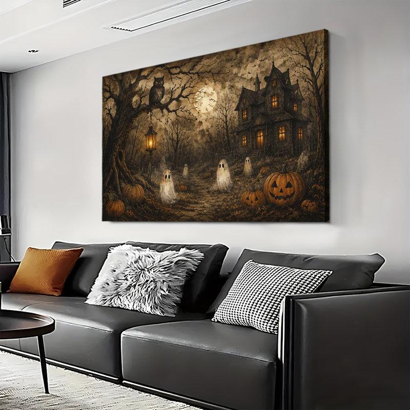 Haunted Victorian Mansion, 20 x 24 po