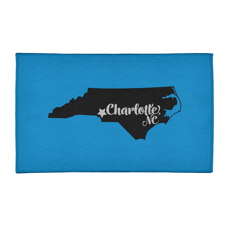 Tapis en poly-caroline des sports north caroline, Rectangle 9 pi x 12 pi