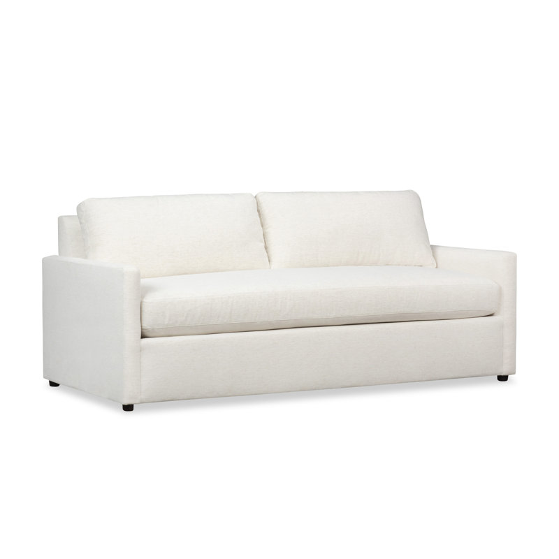 Canapé-lit rembourré de 84 po Damari, Chenille texturée Monique