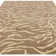 Alaisdair Tiger Animal Print Taupe Area Rug