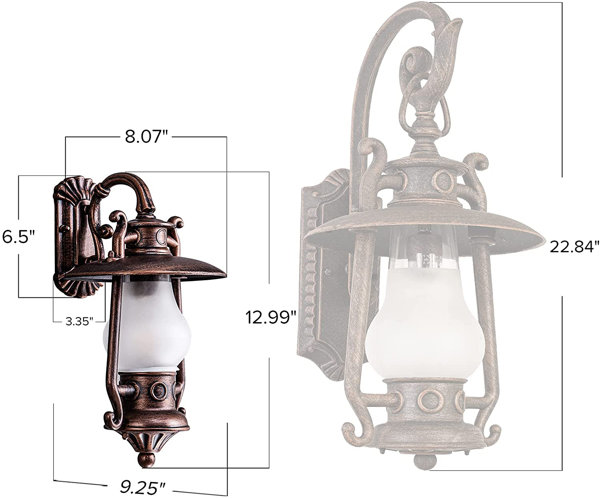 McHenry Large LED Lantern - OL12802