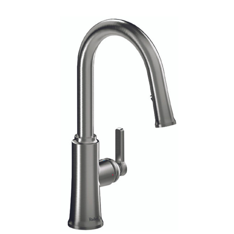 Trattoria Round Kitchen Mixer, Stainless Steel