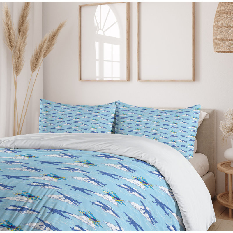 No Duvet Cover, Queen Duvet Cover + 2 Standard Shams