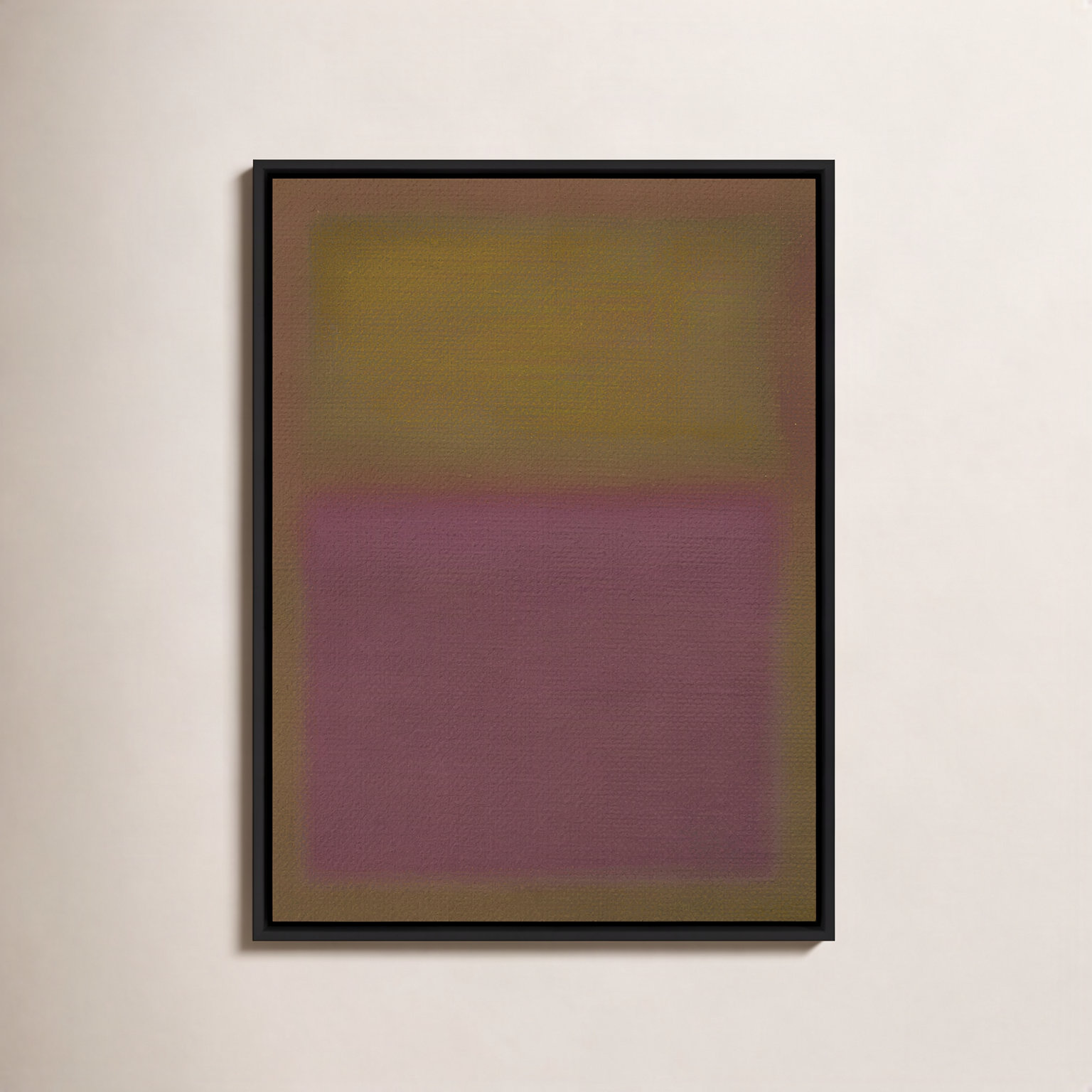 Composition Neutral Painting by Charles Stuart, 32" H x 24" W x 2" D, Neutral, Black