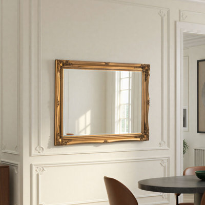 Burdette Wood Framed Accent Mirror