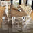 Azil Solid Wood Base Dining Table