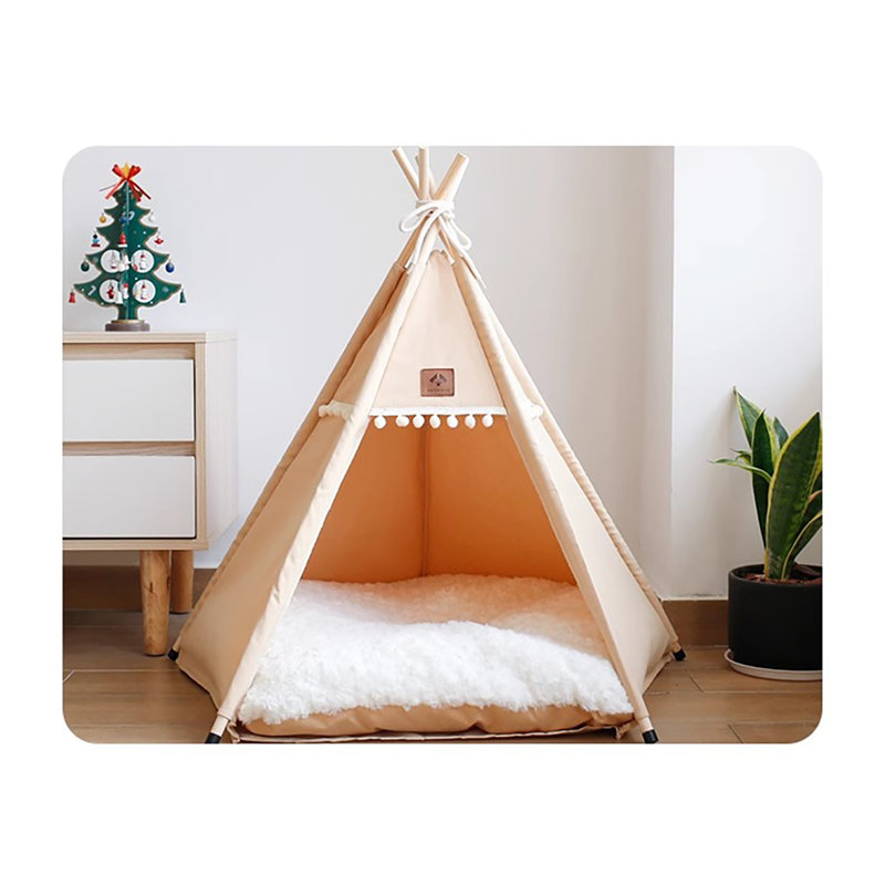 Lit pour animal de compagnie Gamallo, Taille moyenne: L 23,5 po x l 23,5 po