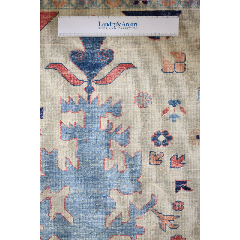 Tapis bleu nouvel âge New Turkmen