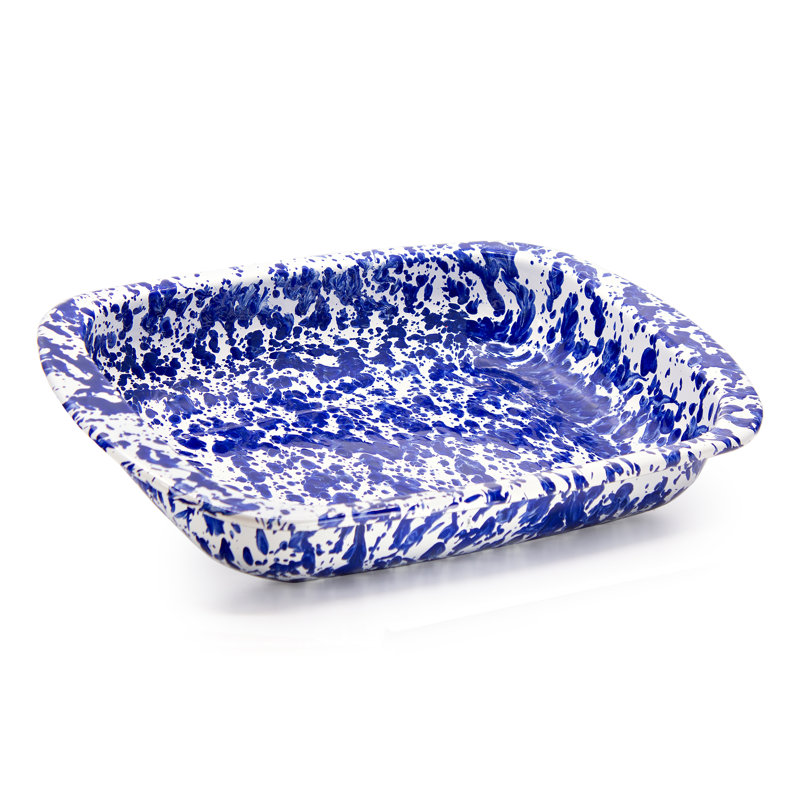 Swirl Baking Pan, Cobalt Swirl