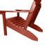 Chaise Adirondack en plastique avec repose-pieds Anette-246642437