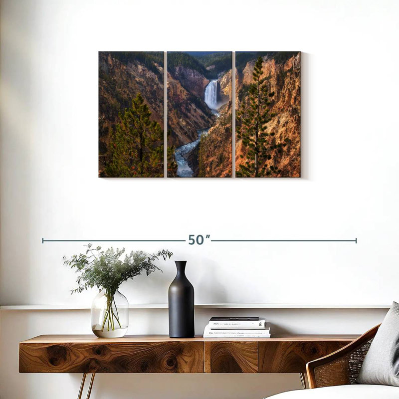 Alvord Great Yellowstone River, H 20 po x l 33 po