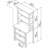Taneicia Storage Bookcase-62443912