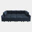 Canapé modulaire en velours Kandle-336646010