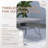 Modern Square Aluminum Dining Table