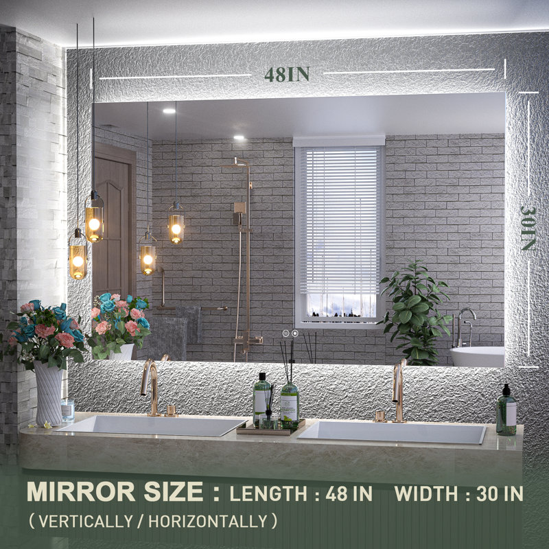 Miroir mural Sirard, 30 po x 48 po