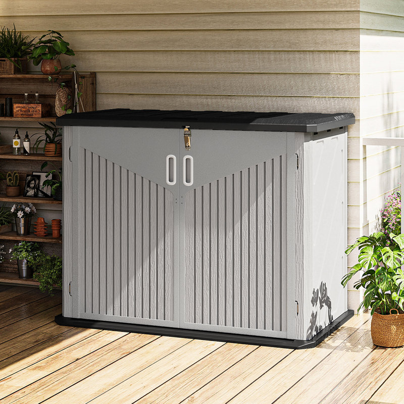 4.5 Ft. W X 2.5 Ft. D Resin Storage Shed