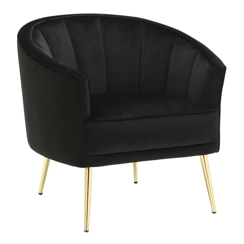 Chaise d'appoint Tania Wondon, Noir