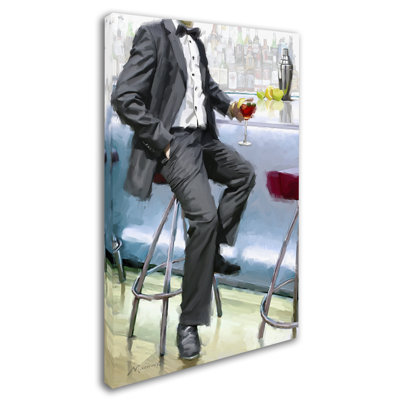 Armand 'Cocktail Party' Print on Canvas