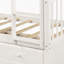Lit superposé avec rail de sécurité avec lit gigogne avec tiroirs Teens Roomguest Room Furnitureold SKU: LPAAK-1529344125