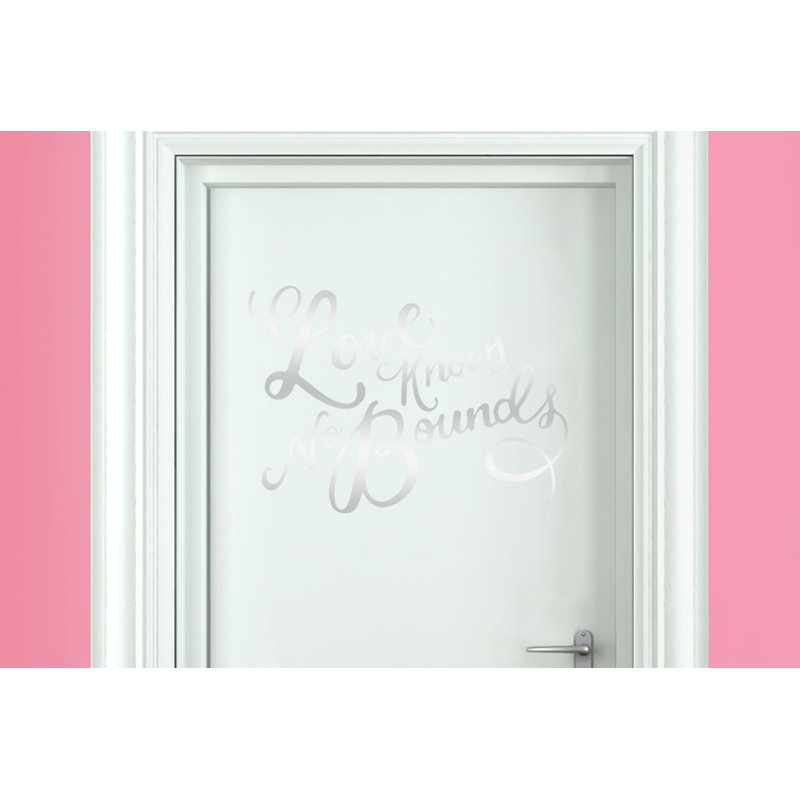 Wall Decal, Shiny Silver