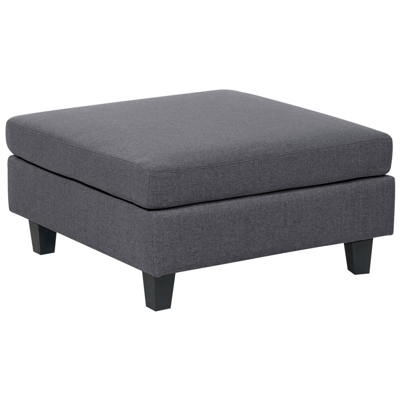 UNSTAD 76cm Wide Standard Ottoman, Dark Grey