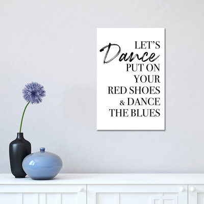 "LET’S Dance" par Mambo art studio, art textuel