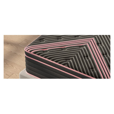 Matelas hybride pour lit simple, matelas moyen ferme de 10 pouces avec ressorts ensachés individuellement et mousse CertiPUR-US pour soulager la pression et isoler les mouvements
