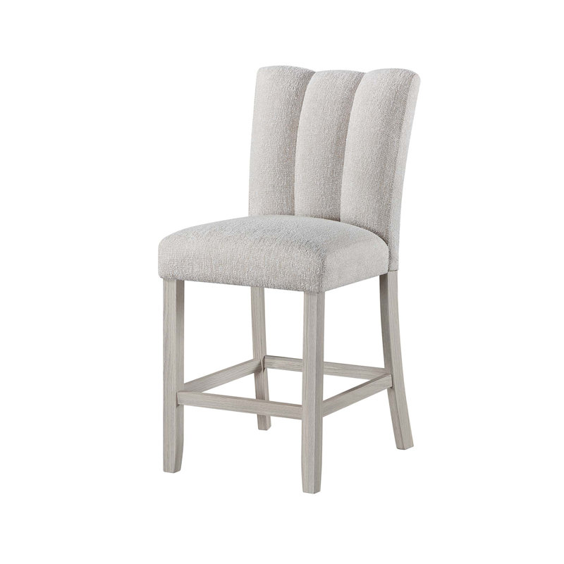 Ensemble de deux tabourets de bar style transitionnel
