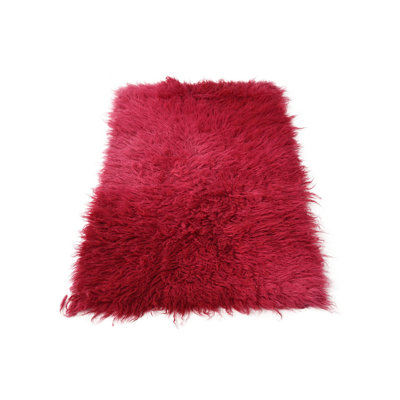 2x4 Pinson Rose Red Rug