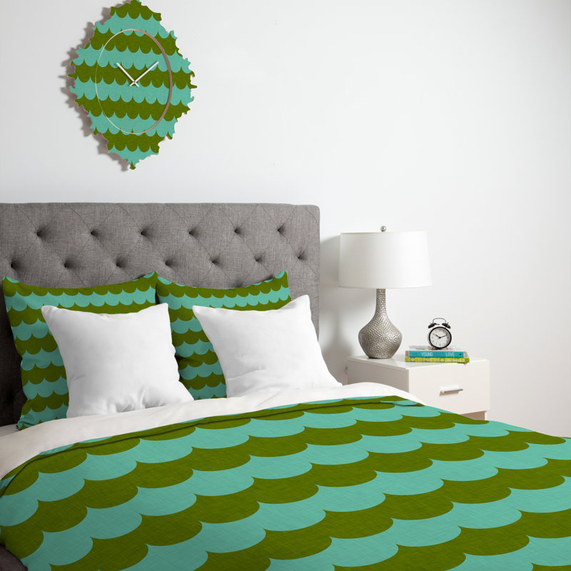 Holli Zollinger Geometric Shapes Duvet Cover