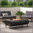 Rectangular Steel Propane Fire Pit Table 40000 BTU For Outdoor Patio Garden Backyard