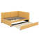Upholstered Daybed with Trundle Sofa Bed Frame