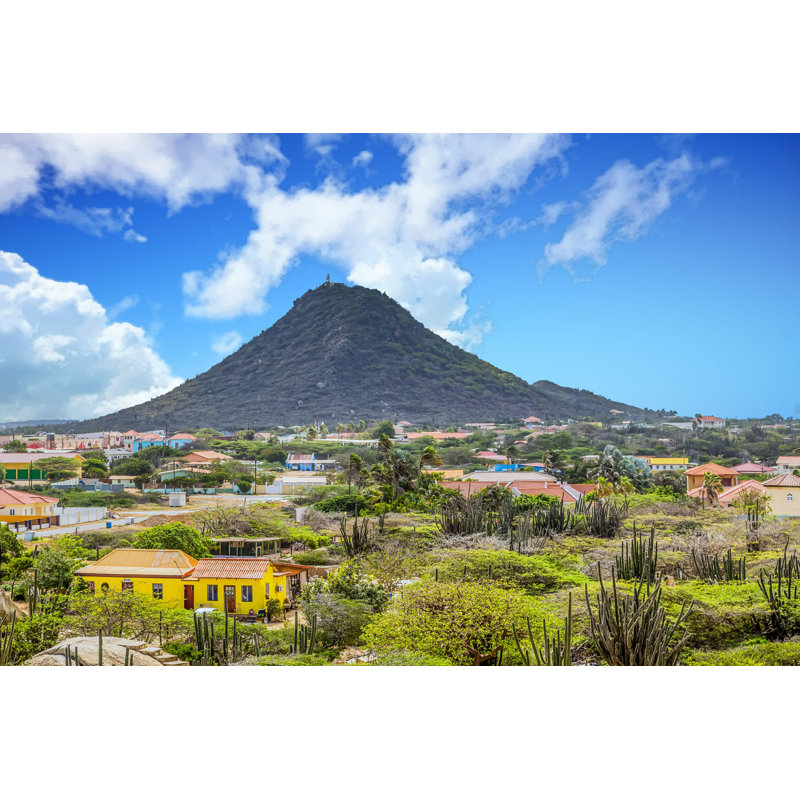 Aruba Mountain - Photographie sur toile tendue, H 32 po x l 48 po