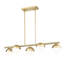 Lustre linéaire à 5 lumières Trombetta-916673095
