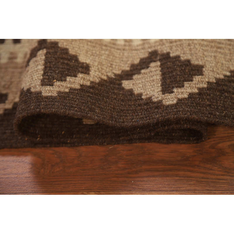 Kilim Reversible Wool Area Rug 3x5