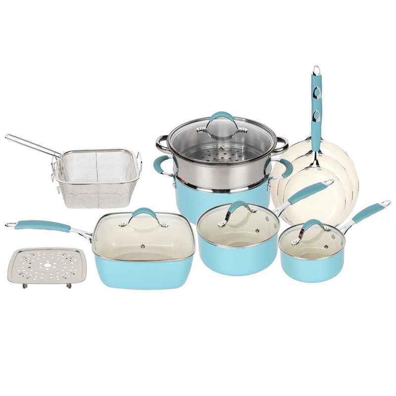 14 - Piece Glass Cookware Set