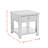 Morristown End Table with Storage