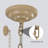 24" Modern 5-Layer Woven Hemp Rope Chandelier