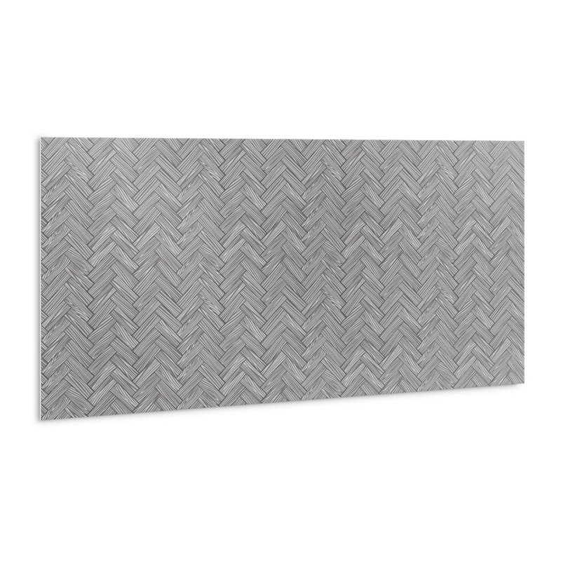 Mcabee 50 x 100 cm PVC Tile in Gray