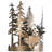 Rustic Lodge Flush Mounted Sconce-16183269