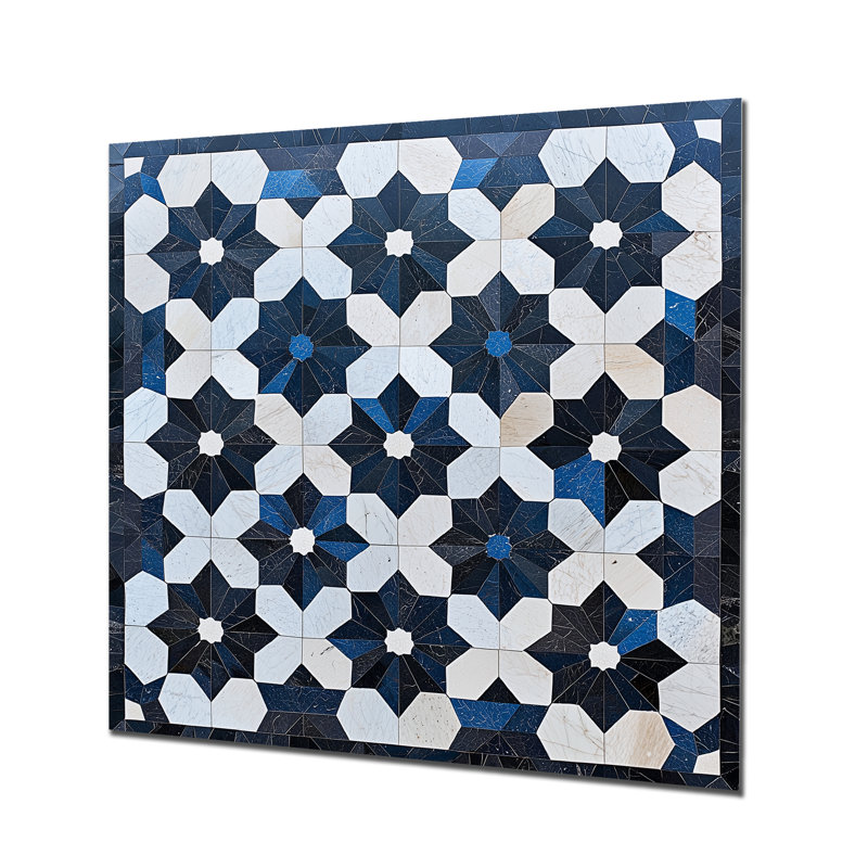 Islamic Patterns In Marrakech - Islam Metal Wall Decor, Traditional Metal Print, 16" H x 16" W x 0.84" D