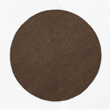 Area Rug in Dark Brown