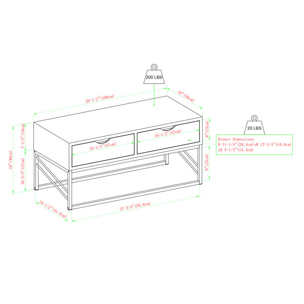 Dimensions du produit