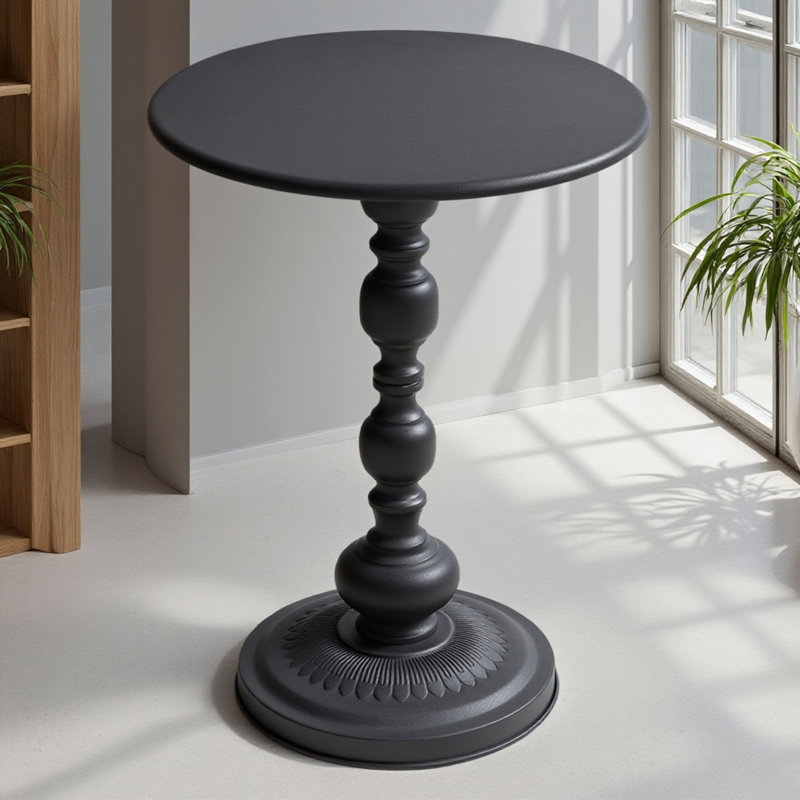 Table de bout 21 po, Noir