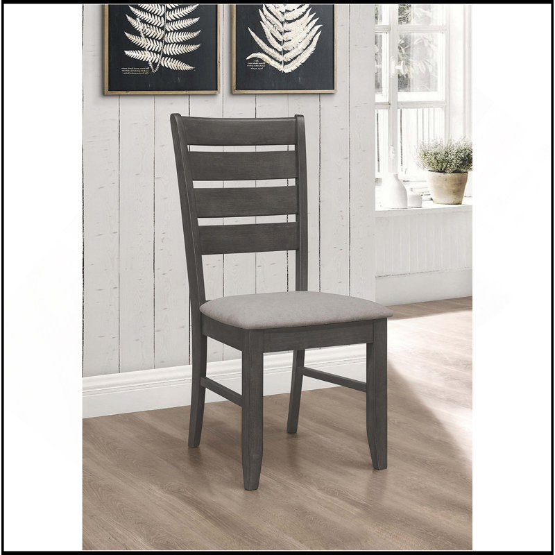 Gracie Oaks Padded Seat Side Chairs (Set Of 2) - Wayfair Canada
